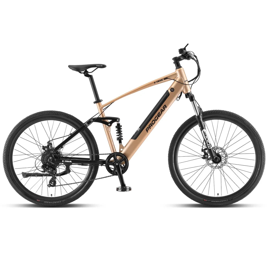Progear E-Trail Dual Suspension E-Bike 27.5*18’’ Sandstorm
