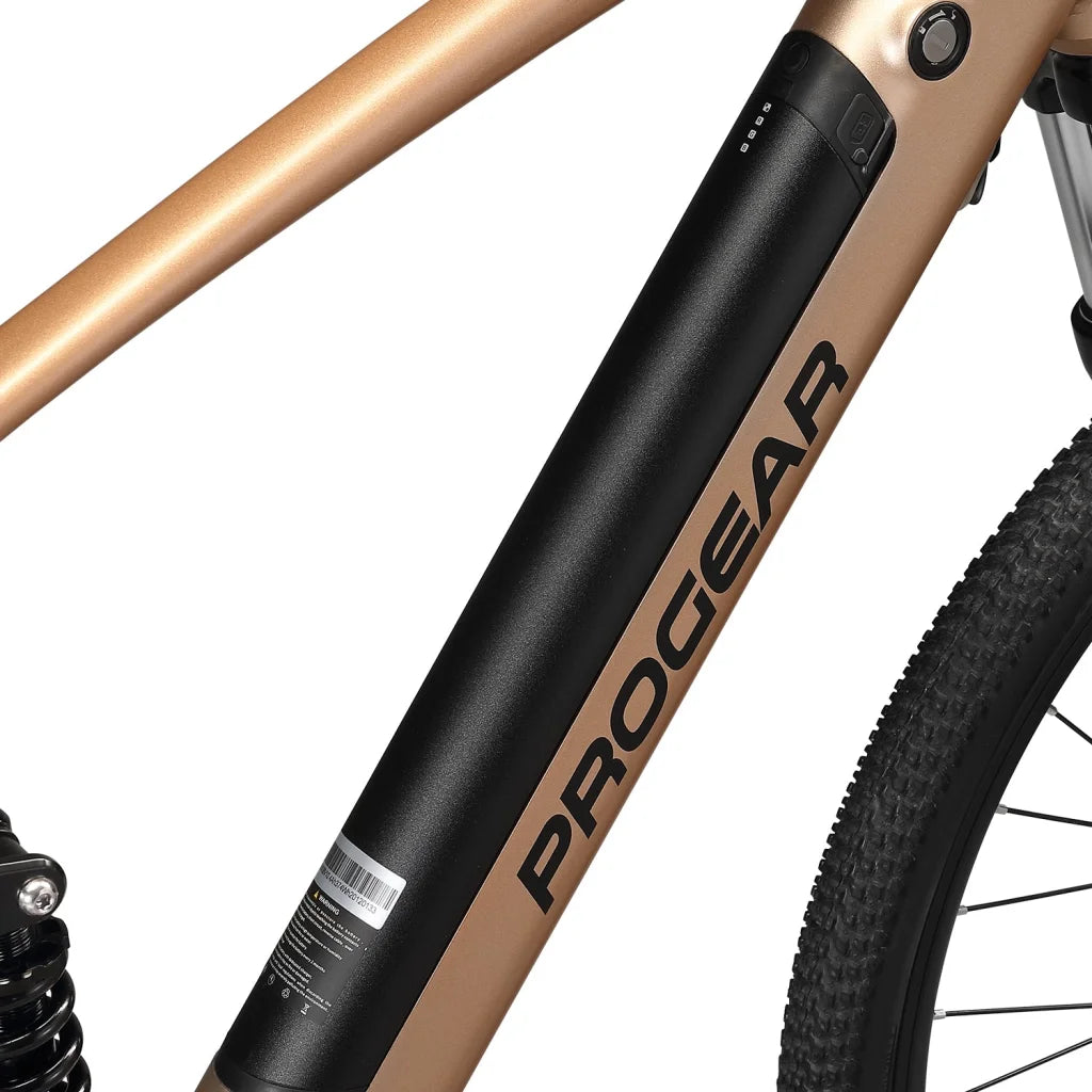 Progear E-Trail Dual Suspension E-Bike 27.5*18’’ Sandstorm