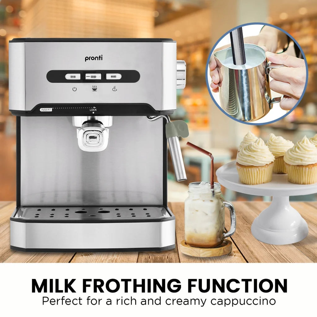 Pronti Toaster Kettle & Coffee Machine Breakfast Set