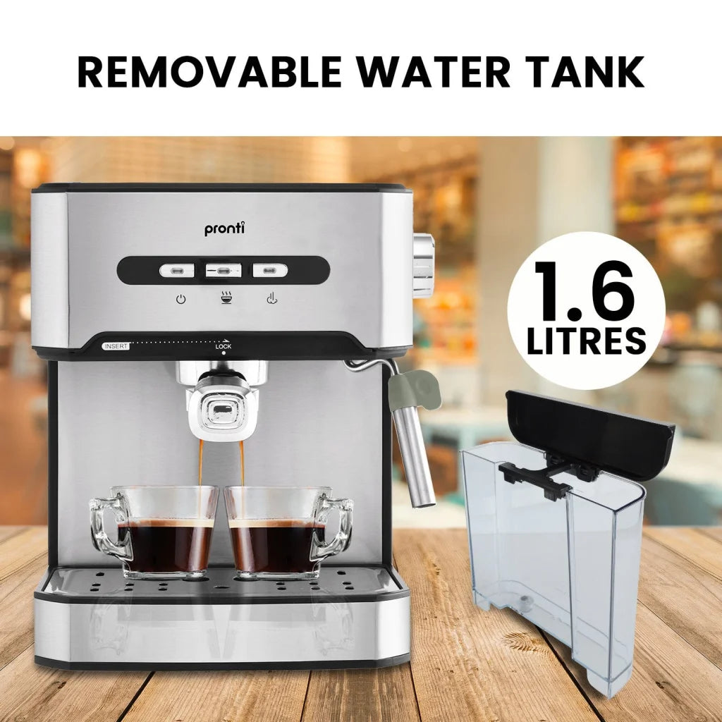 Pronti Toaster Kettle & Coffee Machine Breakfast Set