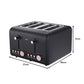 Pronti Toaster Kettle & Coffee Machine Breakfast Set