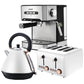 Pronti Toaster Kettle & Coffee Machine Breakfast Set