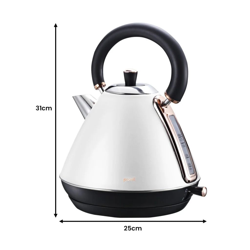 Pronti Toaster Kettle & Coffee Machine Breakfast Set