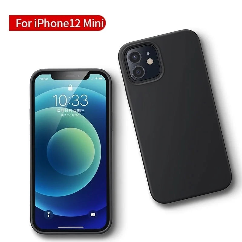 Protective Case for iPhone 12 5.4-Inch - Black (20452)