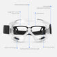 Protective Eyewear Set Premium 4X Clear Safety Windproof Lab Goggles Glasses