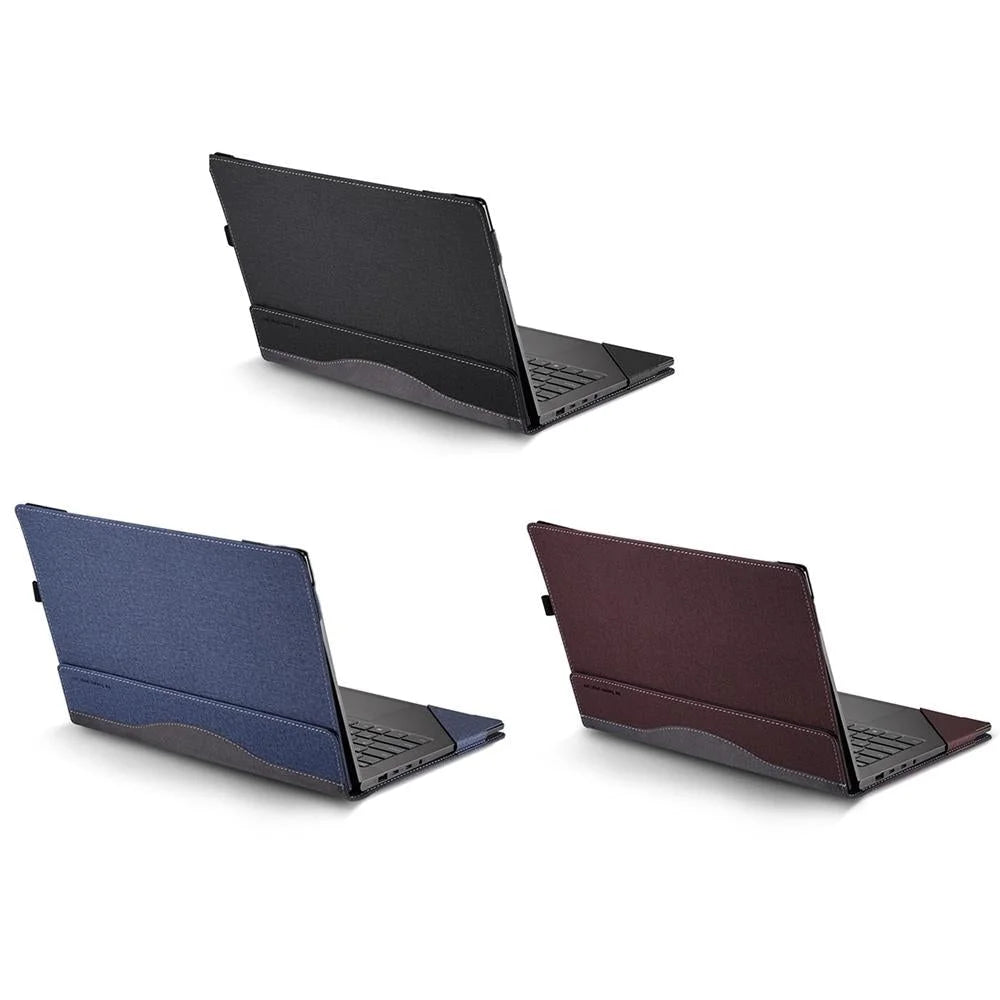 Protective Leather Laptop Case With Stand - 15.6 Inch