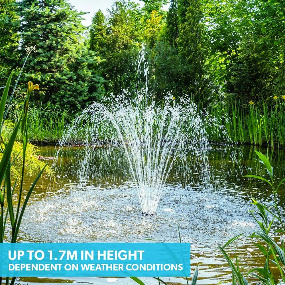 PROTEGE 20W Solar Fountain Pump Garden Water Pool Pond Kit