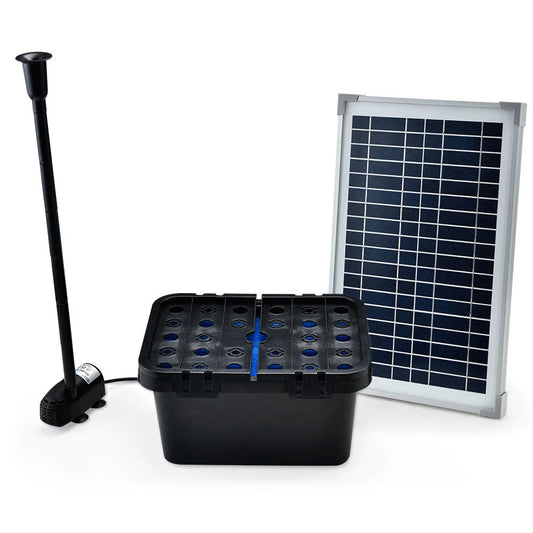 PROTEGE 20W Solar Fountain Pump Garden Water Pool Pond Kit