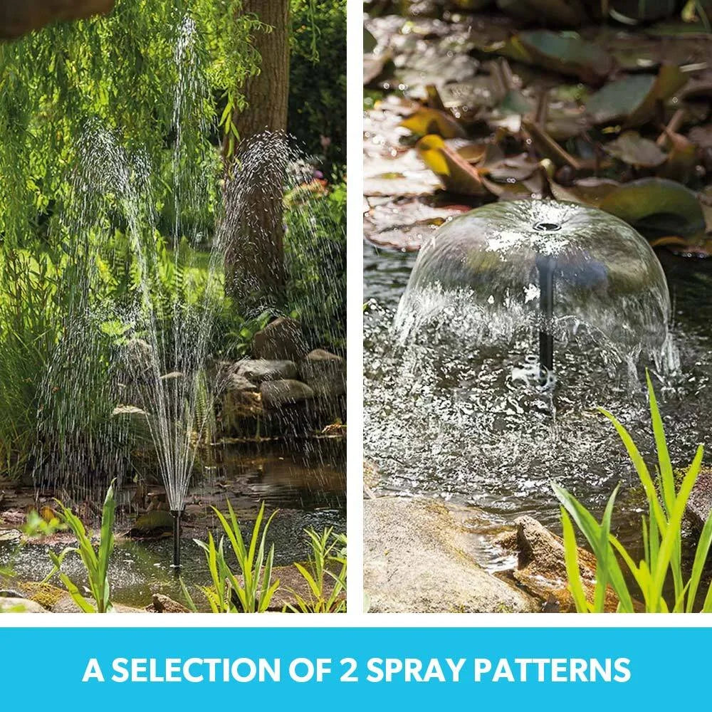 PROTEGE 20W Solar Fountain Pump Garden Water Pool Pond Kit