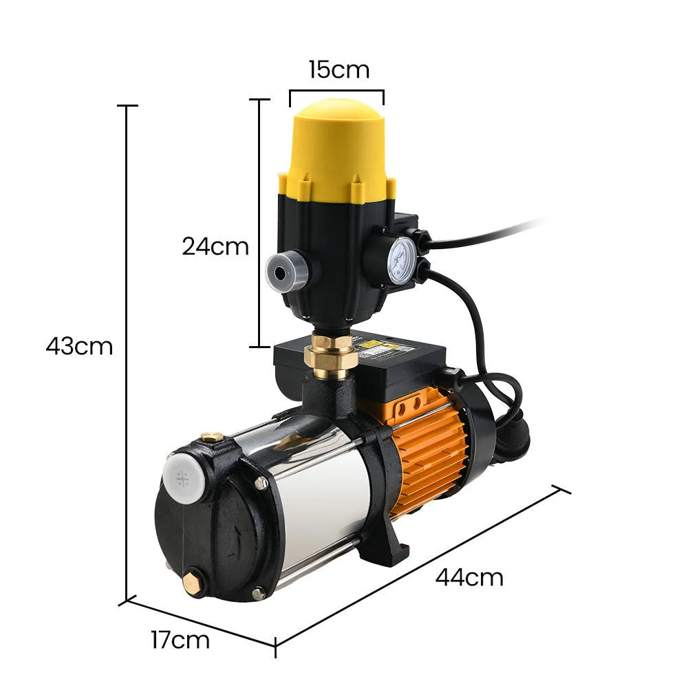 PROTEGE Multi Stage Water Pump High Pressure Rain Tank