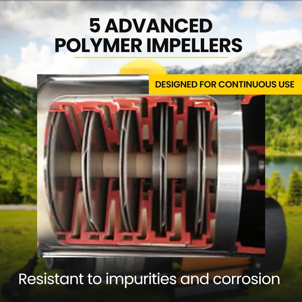 PROTEGE Multi Stage Water Pump High Pressure Rain Tank