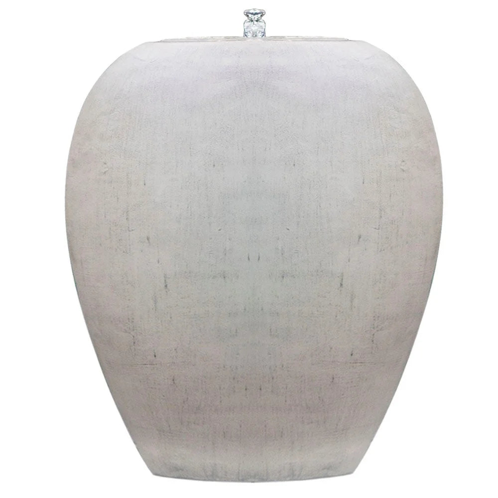 Protege Pot Style Solar Water Feature Fountain with Panel
