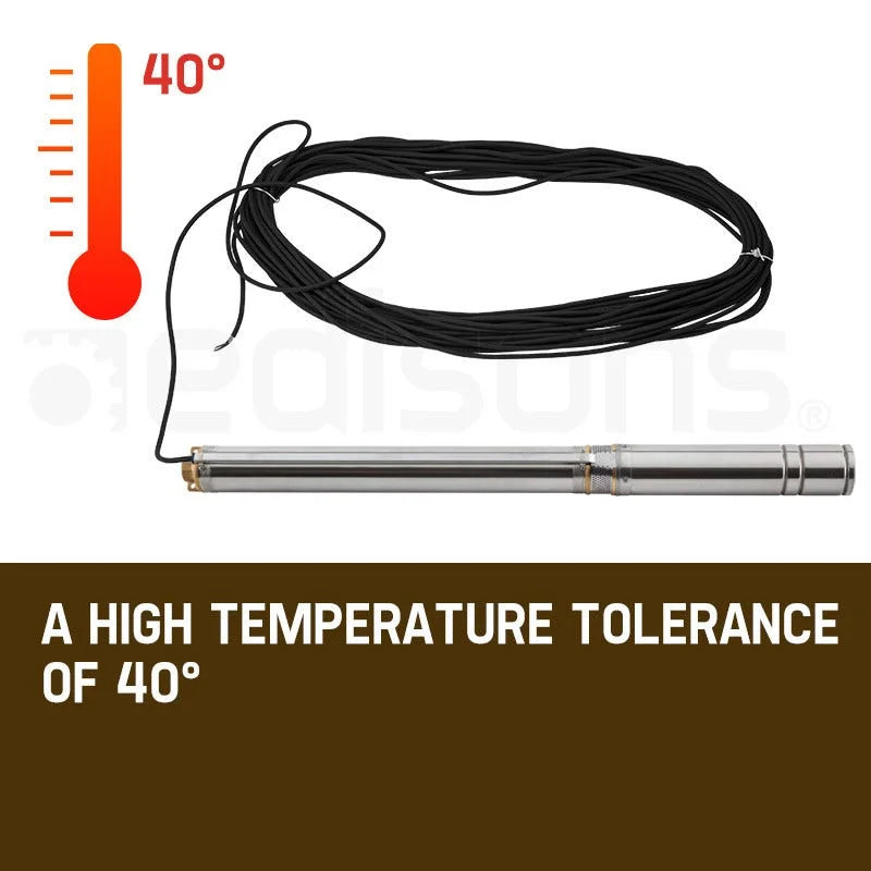 PROTEGE Submersible Bore Water Pump 2HP Well Irrigation
