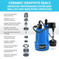 PROTEGE Tight Access Clean/Grey Water Submersible Sump Pump
