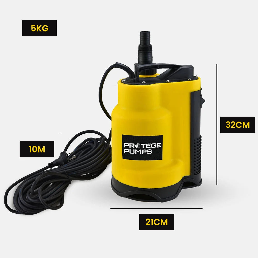 PROTEGE Tight Access Dirty Water Submersible Sump Pump