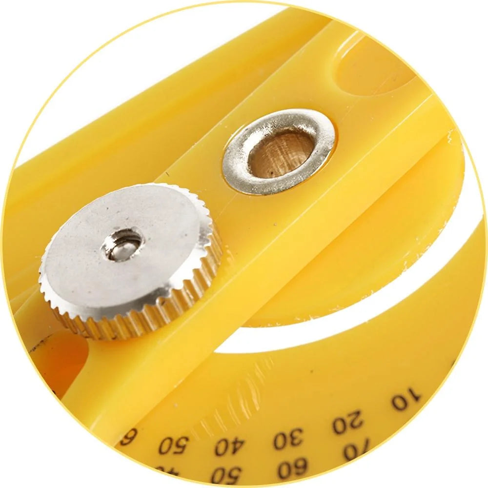 Protractor Measuring Arm Ruler - 180 Degree Woodworking