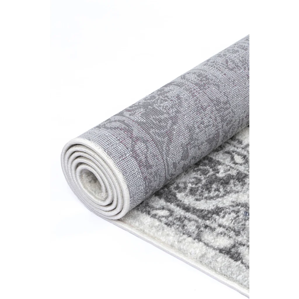 Provence PROV03 Cream/L.Grey Rug - 160x230 - Home & Garden