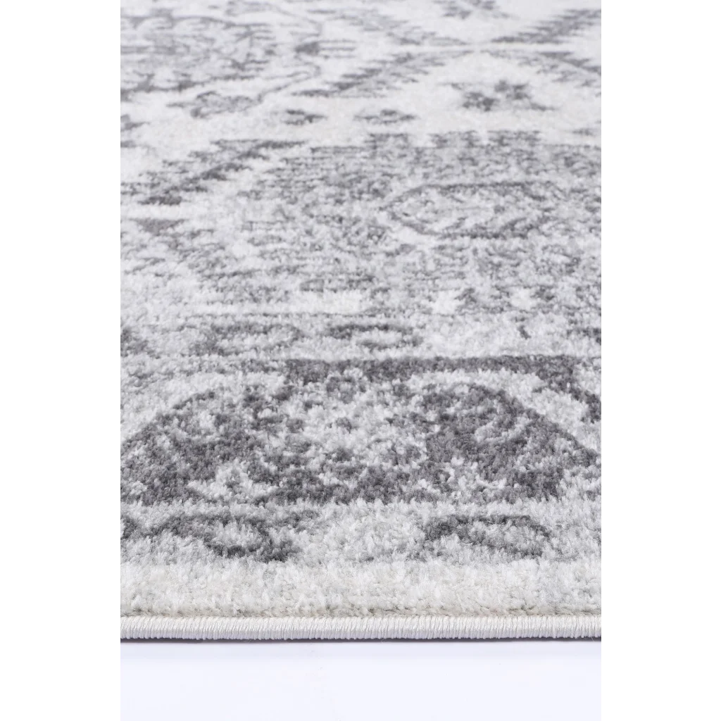 Provence PROV03 Cream/L.Grey Rug - 240x330 - Home & Garden