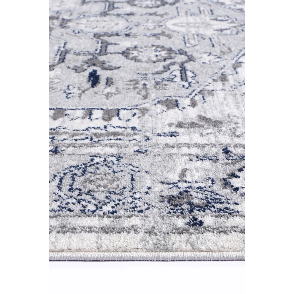 Provence PROV08 L.Grey/Cream Rug - 80x300 - Home & Garden