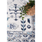 Floor rug with provence styling