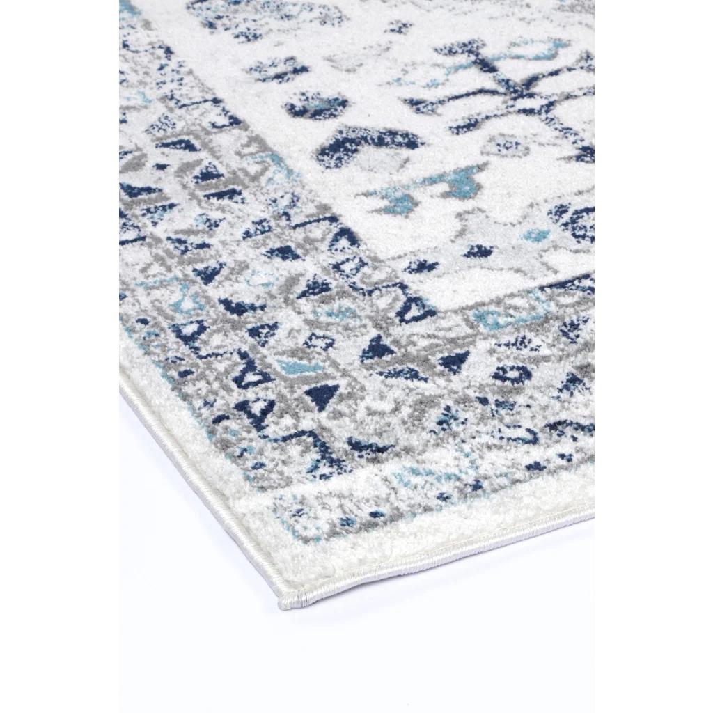 Provence PROV14 Cream/Grey Rug - 80x300 - Home & Garden