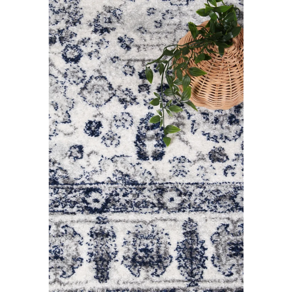 Provence PROV16 Cream/L.Grey Rug - 160x230 - Home & Garden