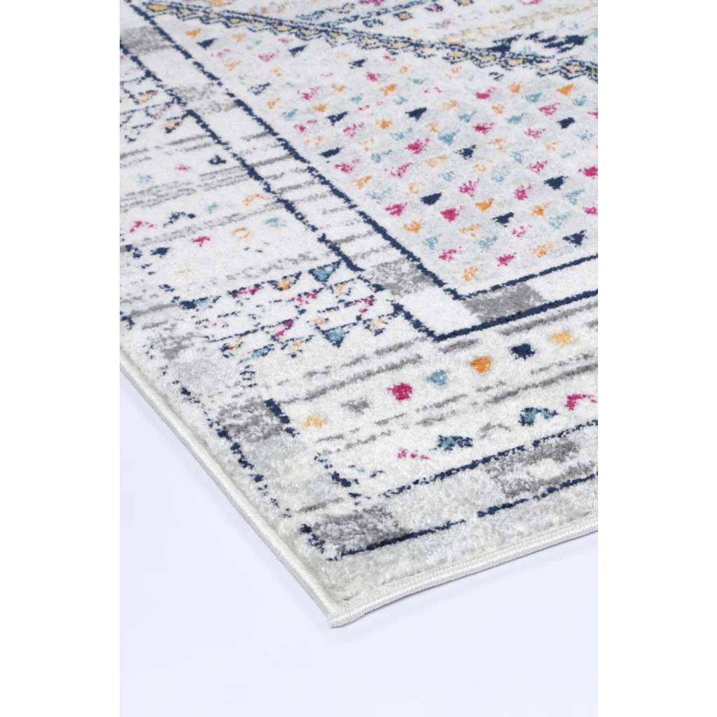 Floor rug with provence violet l household use