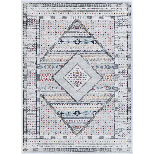 Provence PROV17 Violet/L.Grey Rug - 280x380 - Home & Garden