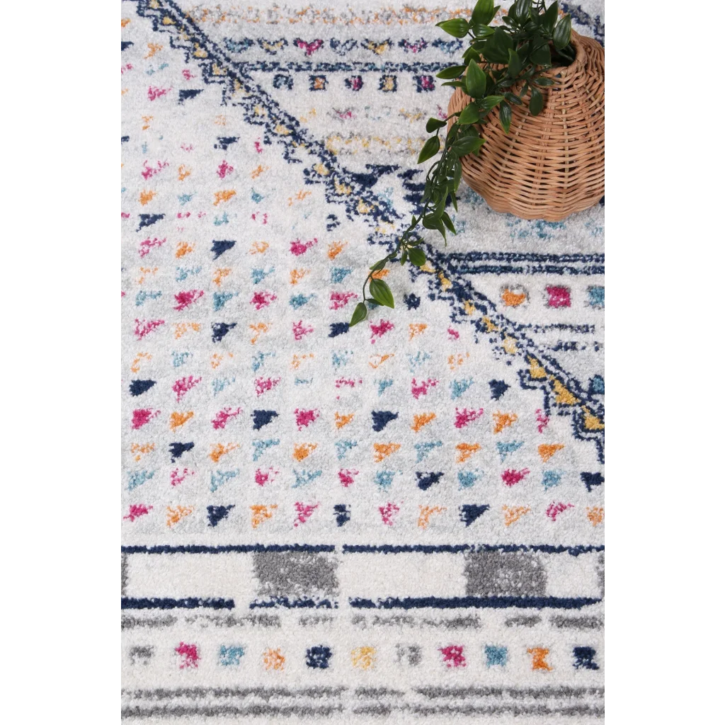 Provence PROV17 Violet/L.Grey Rug - 80x300 - Home & Garden