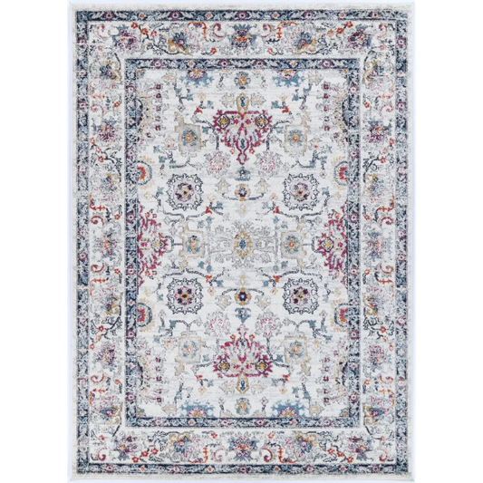 Provence PROV18 Cream/L.Grey Rug - 160x230 - Home & Garden