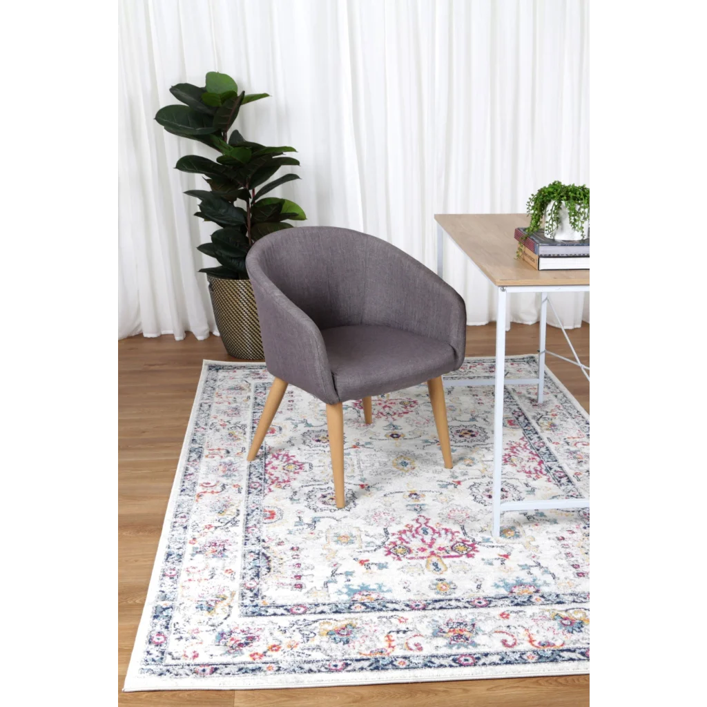 Provence PROV18 Cream/L.Grey Rug - 160x230 - Home & Garden
