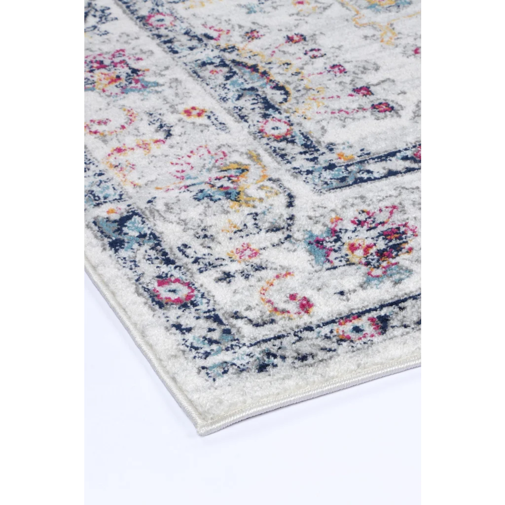 Provence PROV18 Cream/L.Grey Rug - 240x330 - Home & Garden