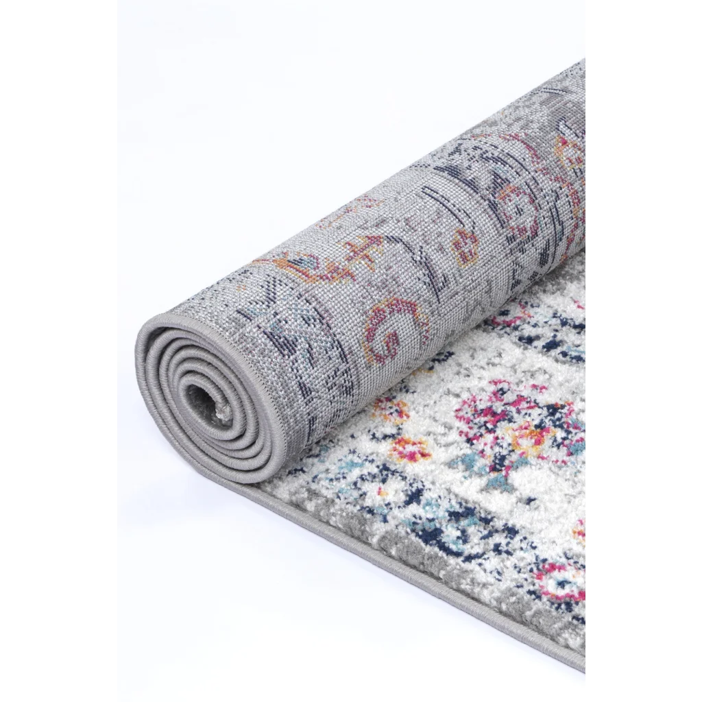 Provence PROV19 Grey/Cream Rug - 160x230 - Home & Garden