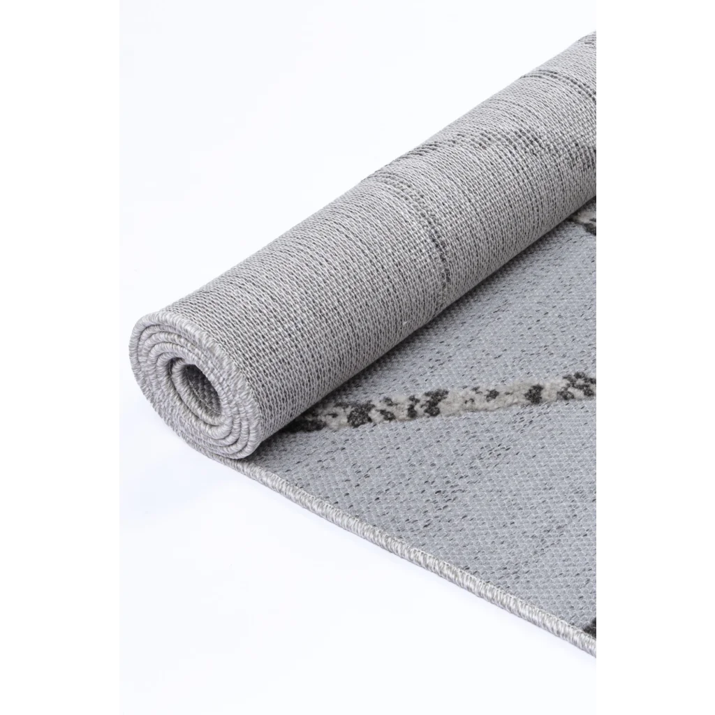 Provence PROV21 Grey/D.Blue Rug - 240x330 - Home & Garden