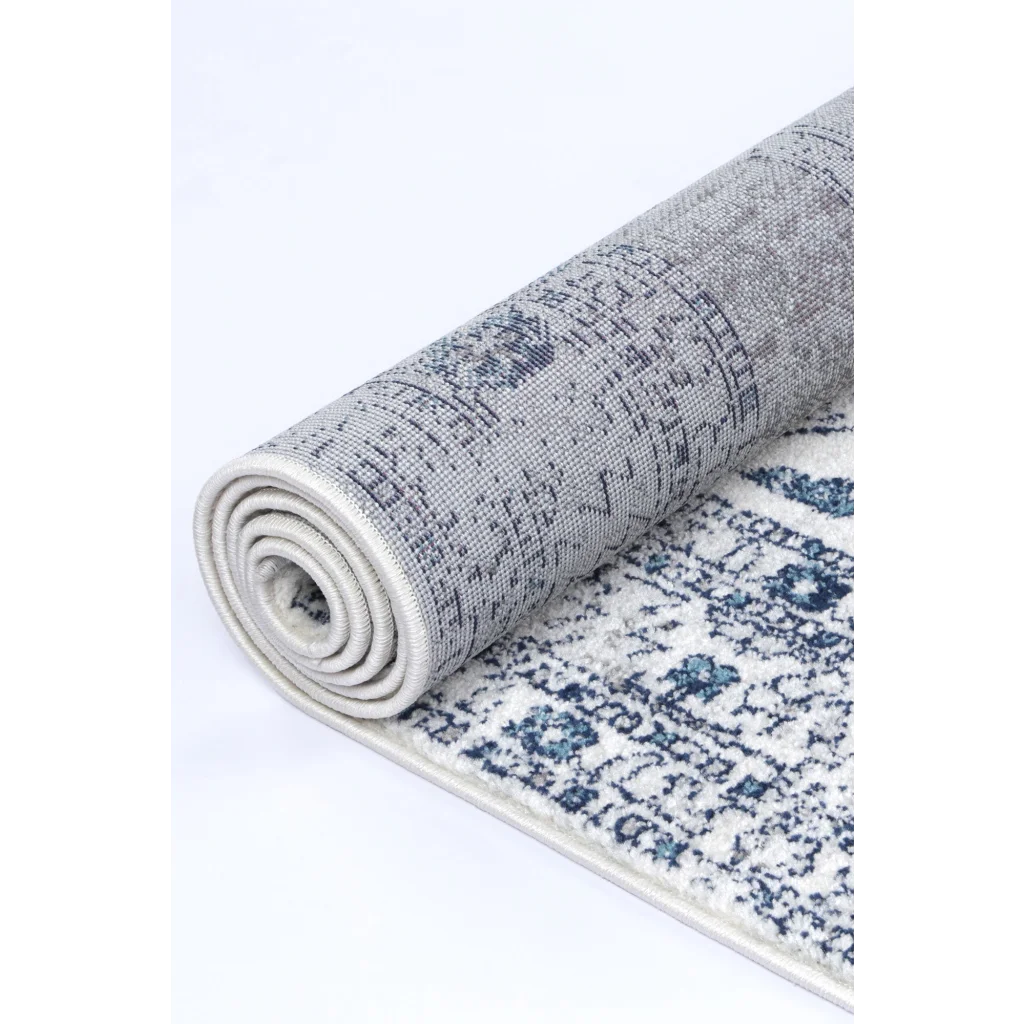 Provence PROV23 Cream/Grey Rug - 240x330 - Home & Garden