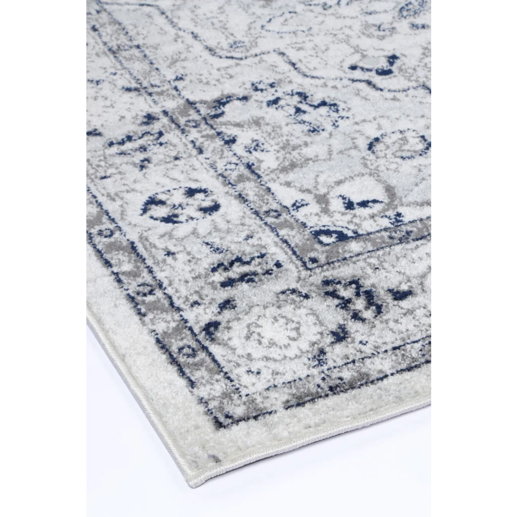 Provence PROV23 Cream/Grey Rug - 280x380 - Home & Garden