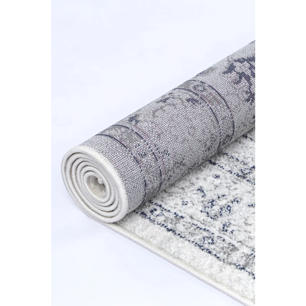 Provence PROV23 Cream/Grey Rug - 280x380 - Home & Garden