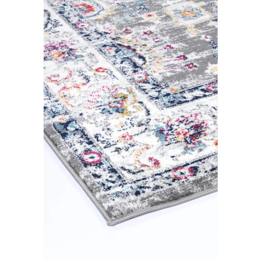 Provence PROV24 Cream/L.Grey Rug - 80x300 - Home & Garden