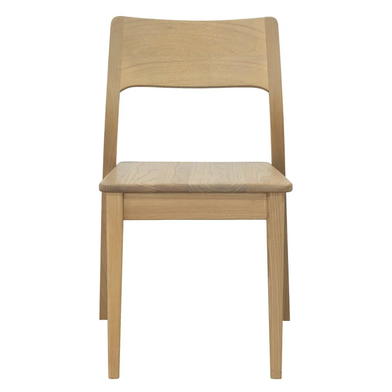Providence Solid Oak Dining Chair - Set of 2 (Natural)