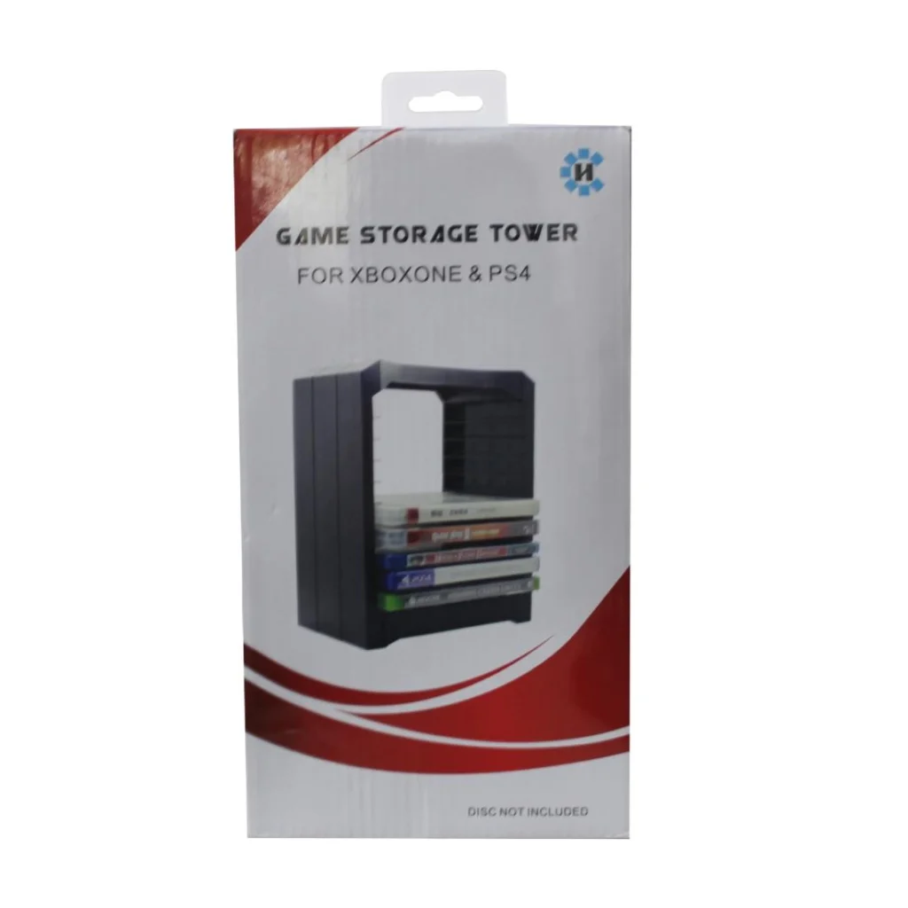 Ps4 Game Disc Storage Box - Organize Accessories & Host Panel-1915198404338782211
