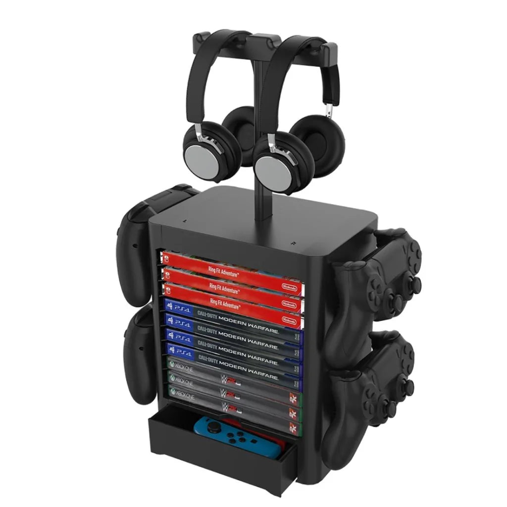 Ps5 / Xsx Game Disc & Headphone Storage Rack-1964932257248579584