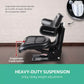PU Leather Tractor Seat Black