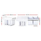 Pull Out Bin Set of 2 15L