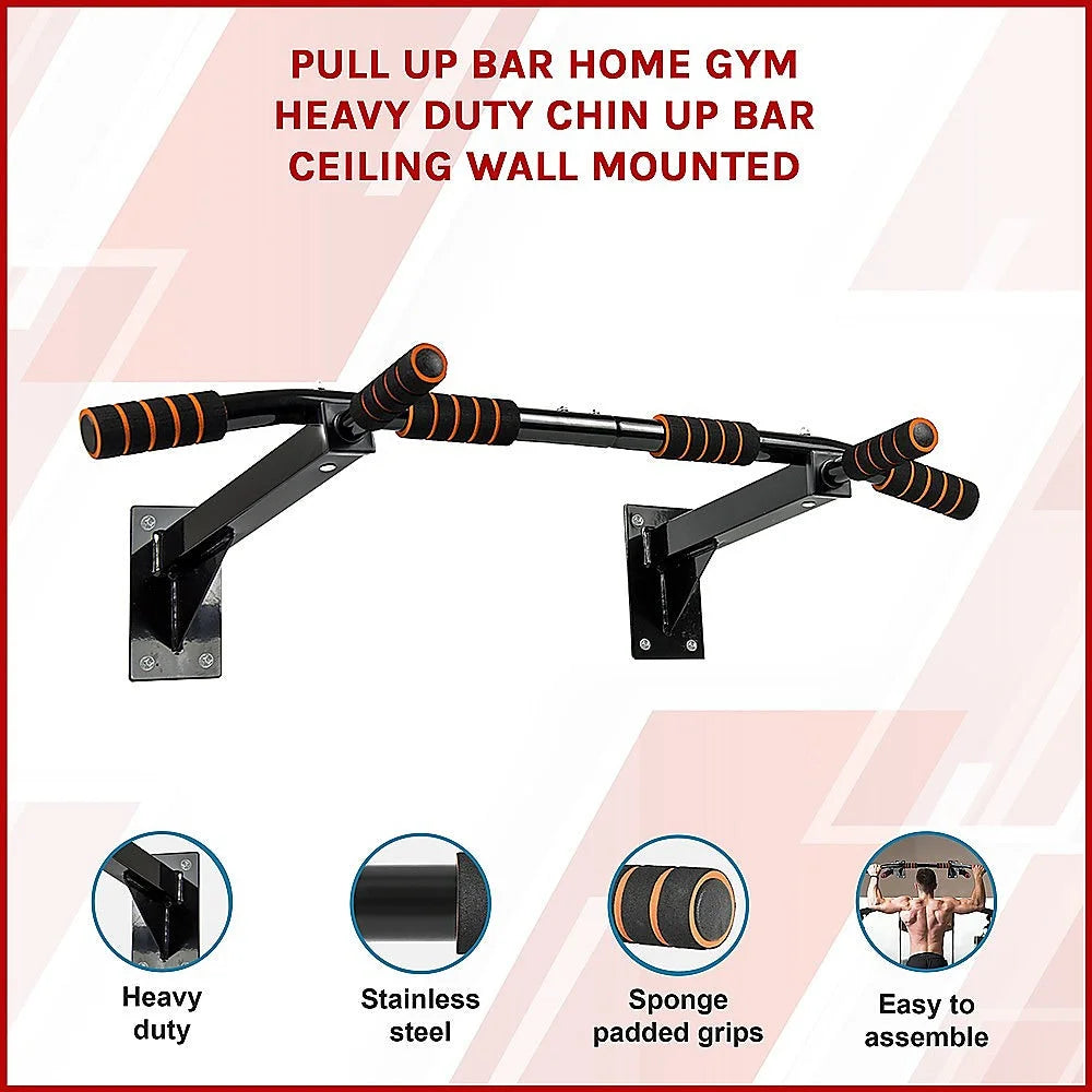 Pull up bar with boxed accessories and matching pieces