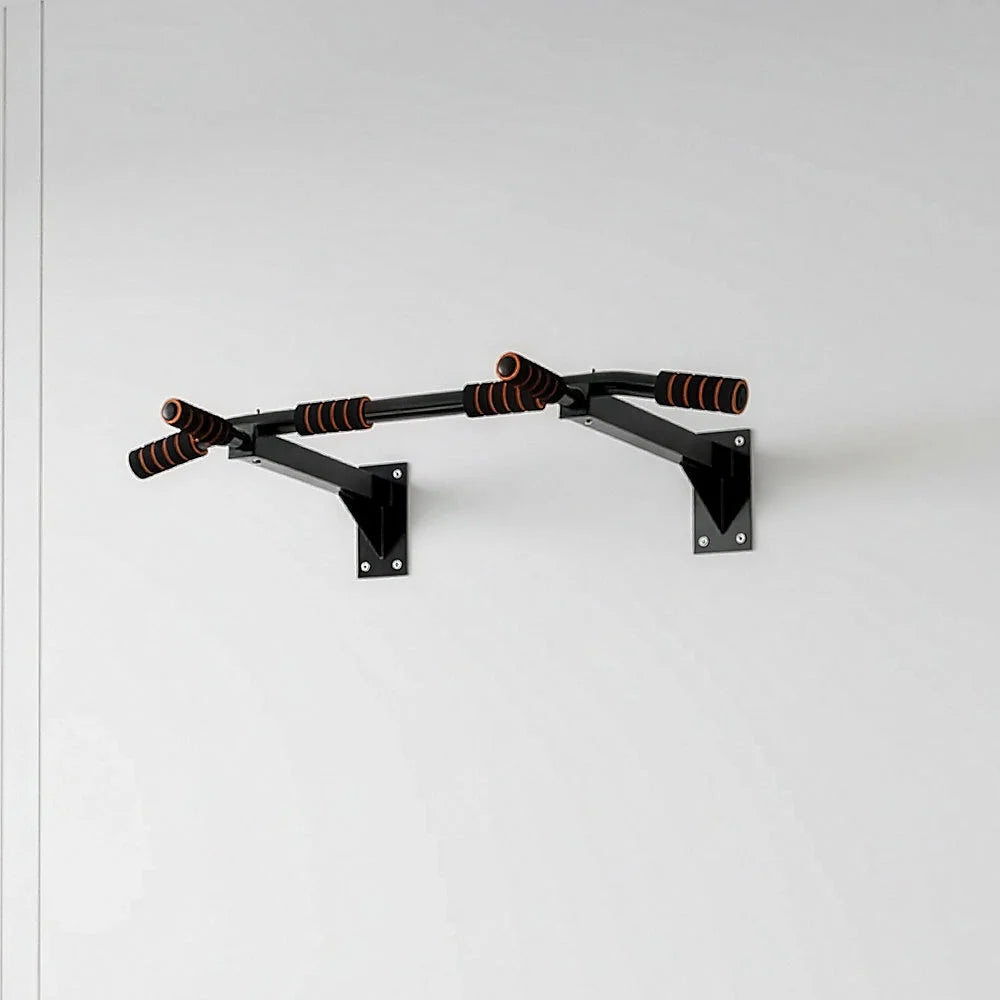 Pull up bar with matching accessories and clear item layout