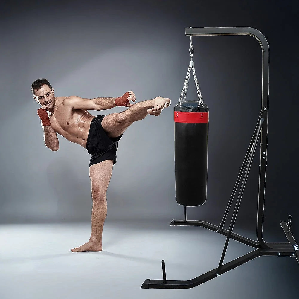 Punching Bag Freestanding 37kg Filled Heavy Duty - Fitness