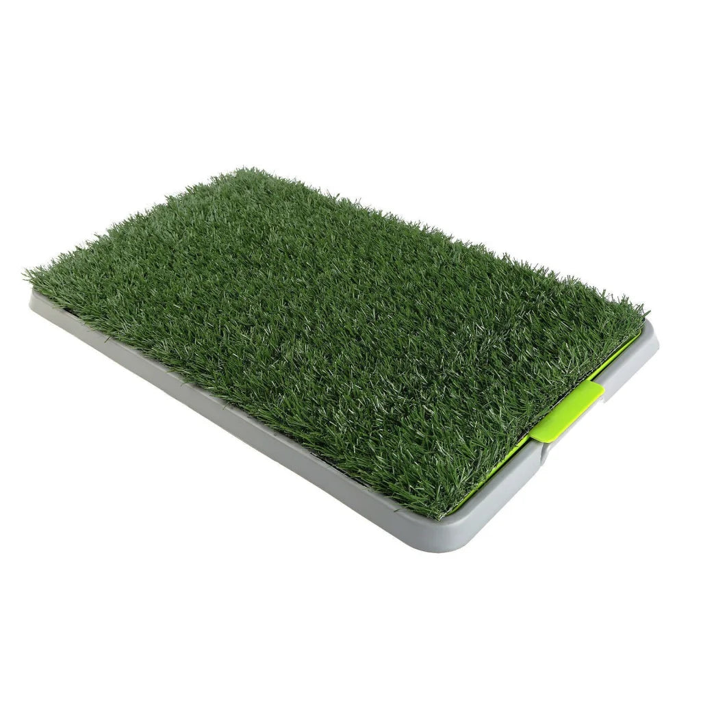 Puppy Toilet Indoor Dog Grass Potty Training Mat Loo Pad