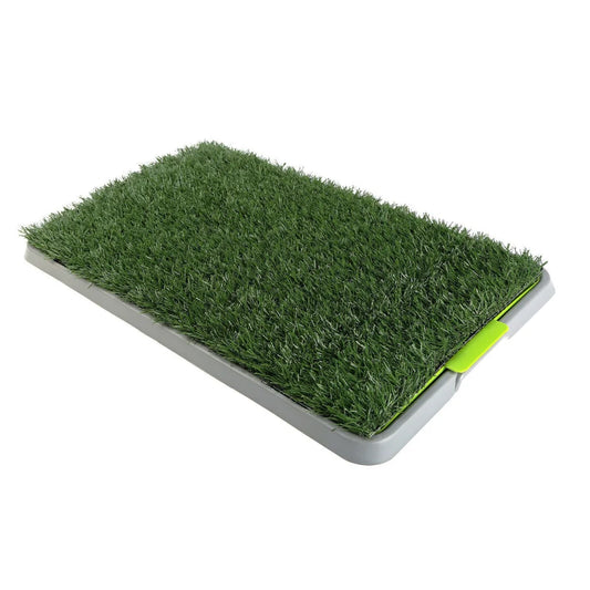 Puppy Toilet Indoor Dog Grass Potty Training Mat Loo Pad