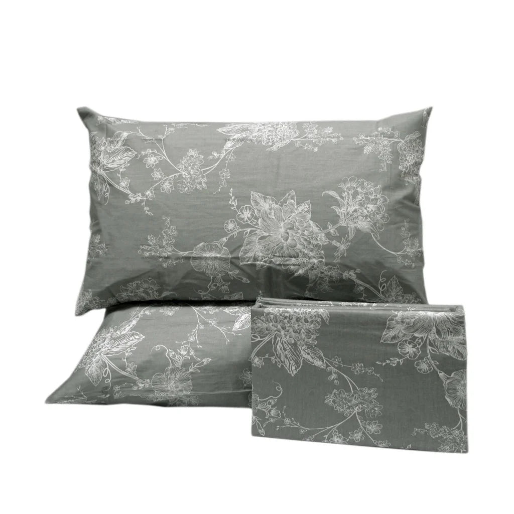 Pure Cotton Quilt Cover Set Double - Home & Garden