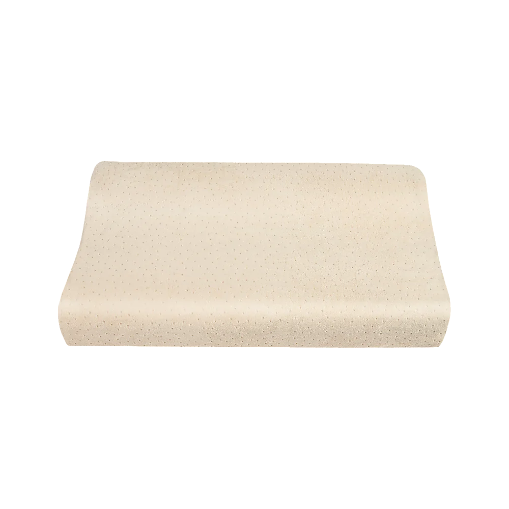Pure Natural Latex Sleep Pillow Spine Support 30 x 50cm